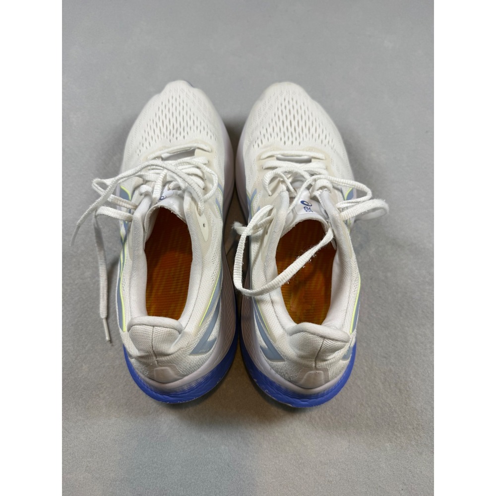 Asics GT-2000 12 Womens Running Shoes White Blue Lime 1012B506 Size 9